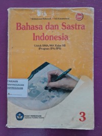 Bahasa dan Sastra Indonesia kelas XII