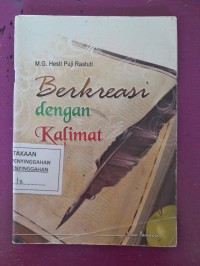 berkreasi dengan kalimat