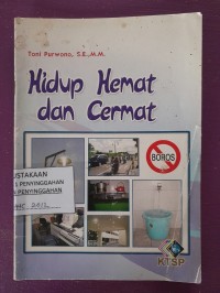 hidup hemat dan cermat