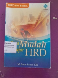 cara mudah belajar hrd
