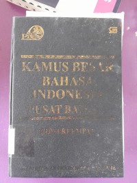 kamus besar bahasa Indonesia