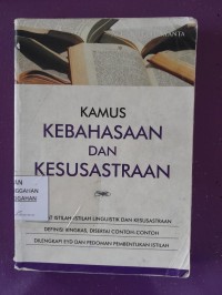 kamus kebahasan dan kesustraan