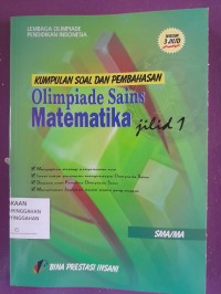 olimpiade sains matematika jilid 1
