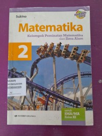 Image of matematika kelompok peminatan kelas XI