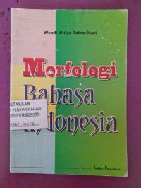 morfologi bahasa Indonesia