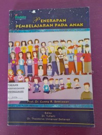Penerapan Pembelajaran Pada Anak