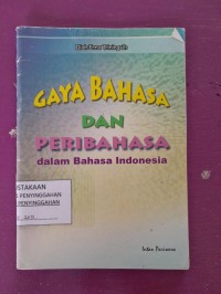 gaya bahasa dan peribahasa