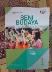 seni budaya kelas X