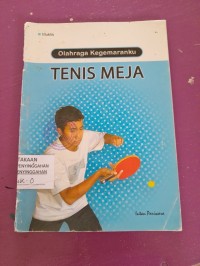 olahraga kegemaranku tenis meja
