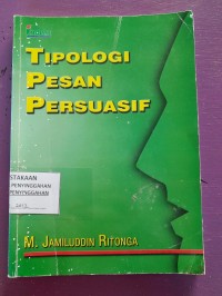 tipologi pesan persuasif