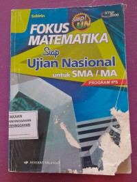 fokus matematika siap ujian nasional