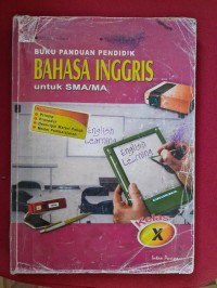 buku panduan pendidik Bahasa Inggris kelas X
